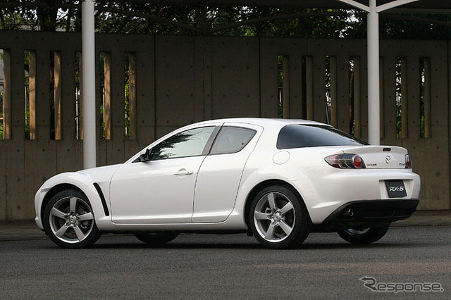 マツダ RX-8 改良…パワーアップ＆6速AT搭載