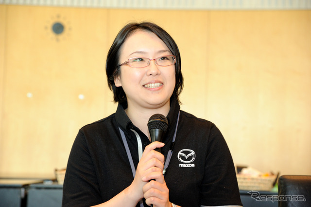 電子開発部の古江彩氏