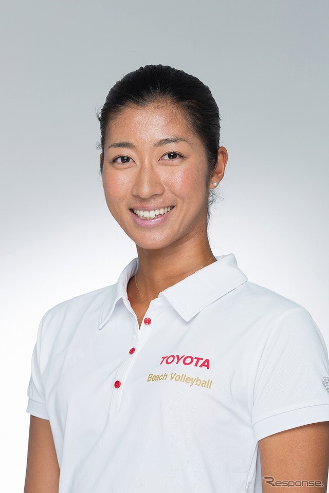 トヨタビーチバレーボール部 溝江明香選手