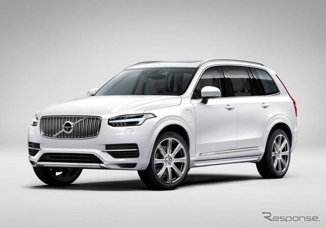 ボルボ XC90 のプラグインハイブリッド「T8」