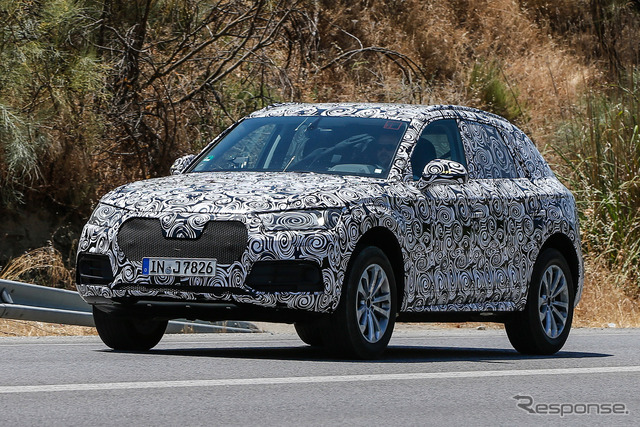 アウディ Q5 次世代モデル スクープ写真