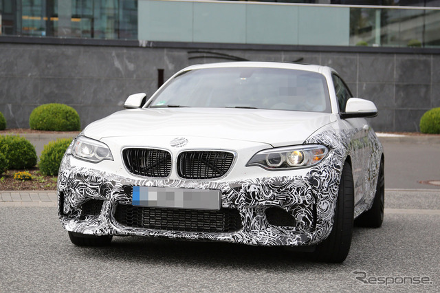 BMW M2 開発車両 スクープ写真