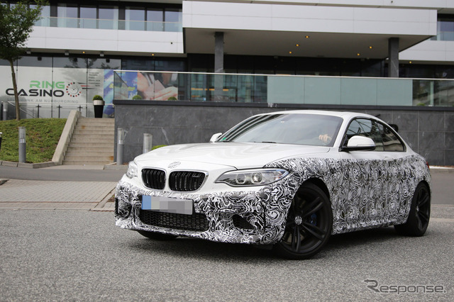 BMW M2 開発車両 スクープ写真