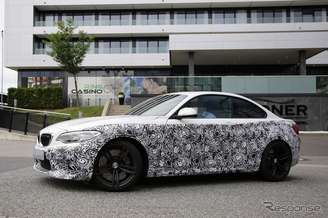 BMW M2 開発車両 スクープ写真