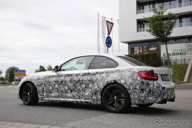 BMW M2 開発車両 スクープ写真