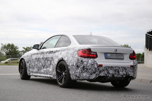 BMW M2 開発車両 スクープ写真