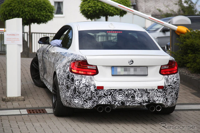 BMW M2 開発車両 スクープ写真