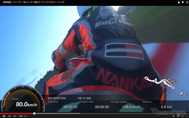 【鈴鹿8耐】これぞ8耐の華！ナイトランをオンボードカメラが捉えた！［動画］