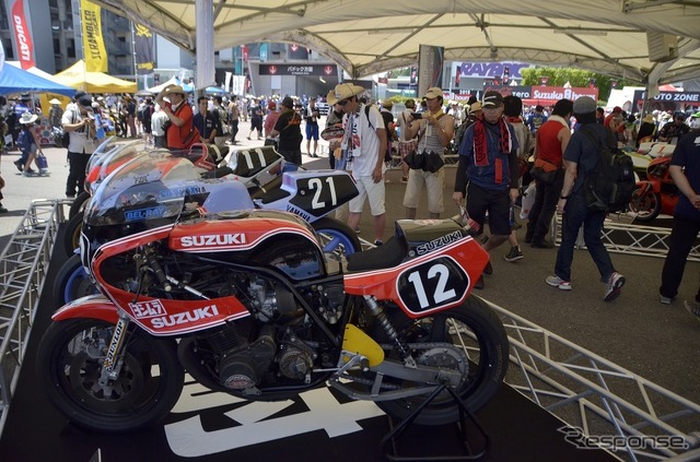 「バイク芸人」チュートリアル福田&レイザーラモンRGも鈴鹿8耐を応援