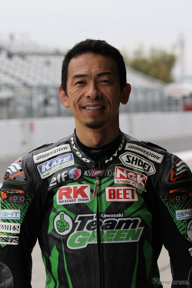 Team GREEN 柳川 明選手