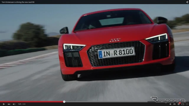 新型 アウディ R8