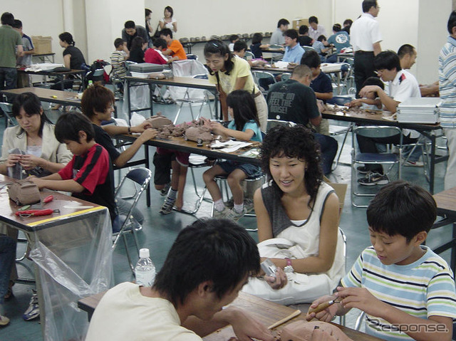 クレイモデルエキシビジョン2006…子供の夢の一つに