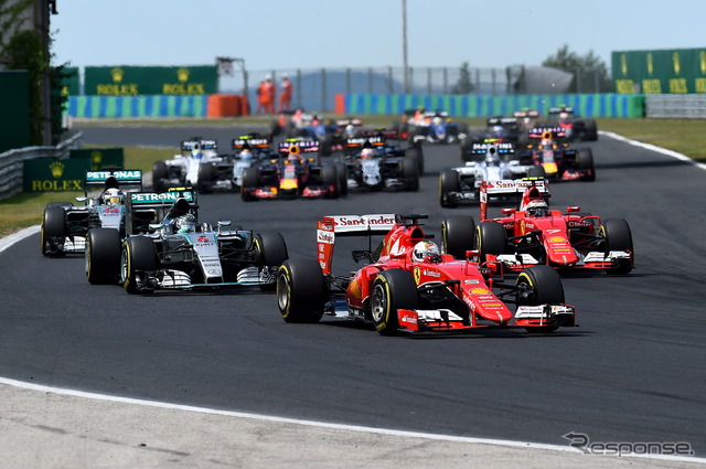 2015F1ハンガリーGP決勝