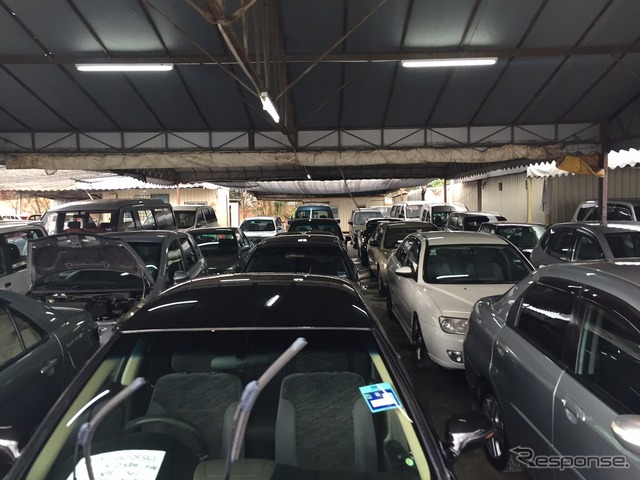 マレーシア中古車販売店の在庫