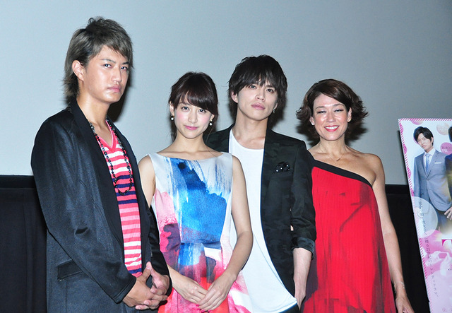 井上正大、山本美月、山本裕典、LiLiCo/『東京PRウーマン』完成披露試写会