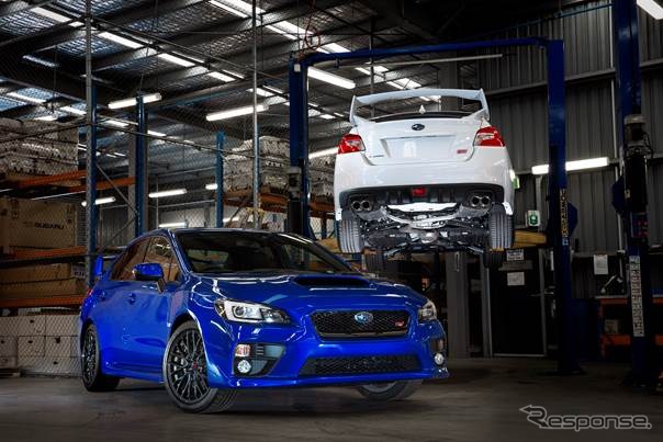 スバル WRX STIの競技専用車(オーストラリア)