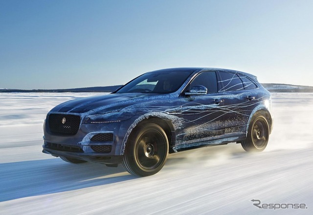 ジャガーF-PACE の耐寒/耐熱テスト