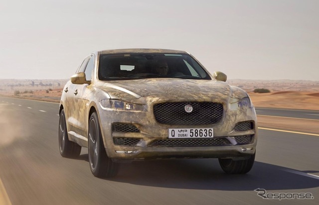 ジャガーF-PACE の耐寒/耐熱テスト