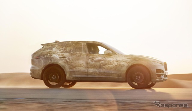 ジャガーF-PACE の耐寒/耐熱テスト