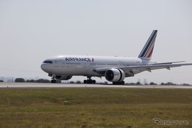 エールフランスのボーイング777-200