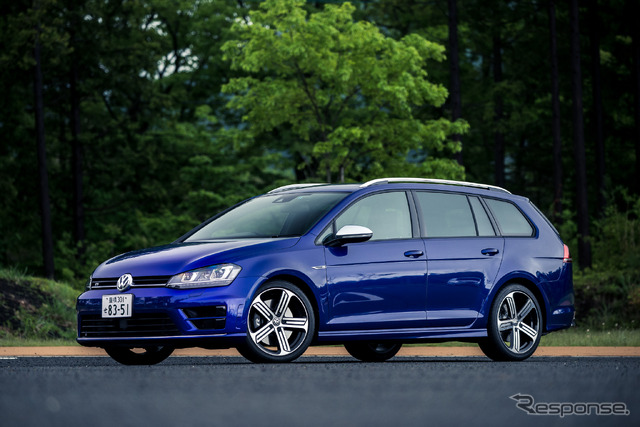 VW ゴルフ R ヴァリアント