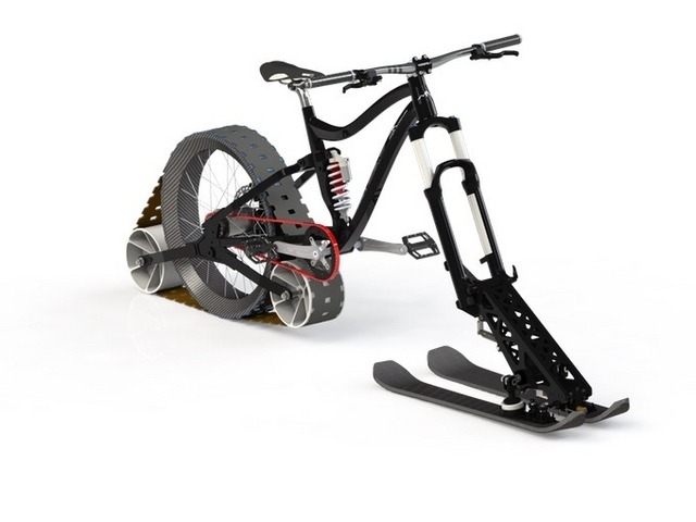 雪山でダウンヒルを楽しむMTB「Avalanche」…カナダ発