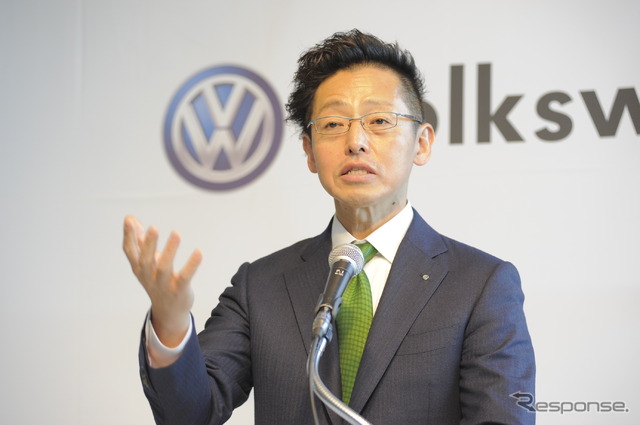 7月31日付けで社長退任を発表したフォルクスワーゲン グループ ジャパン庄司茂氏（資料画像）