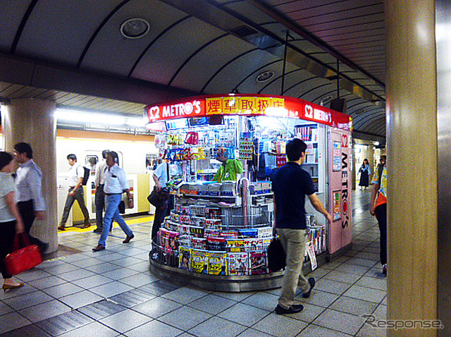 東京メトロの駅構内