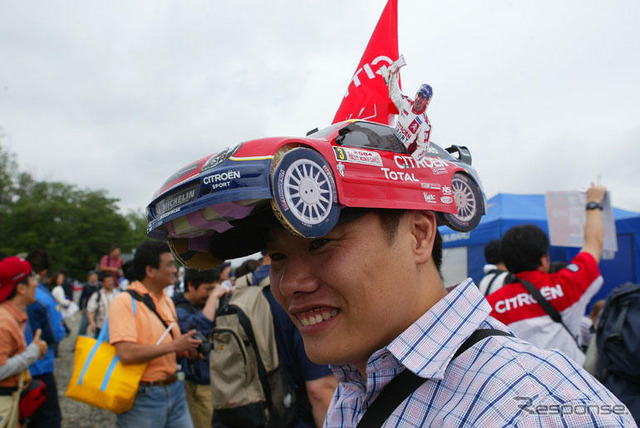【WRCラリージャパン】記者会見 WRC…ローブ選手