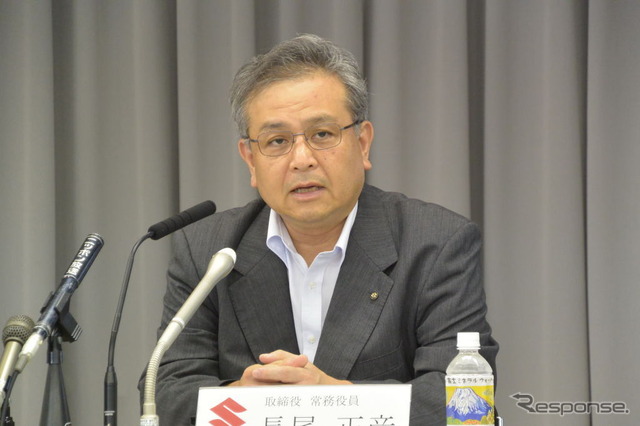スズキ 長尾正彦 取締役常務役員