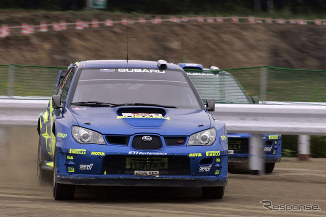 【WRCラリージャパン】記者会見 WRC…ソルベルグ選手