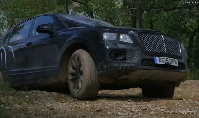 ベントレー ベンテイガ の開発プロトタイプ車
