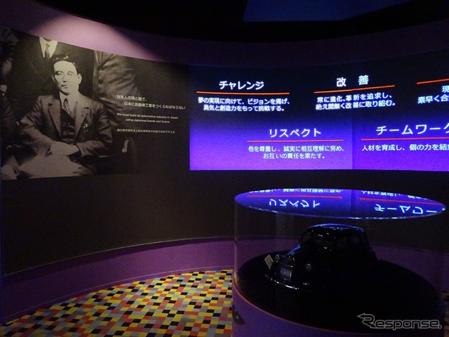 トヨタ会館　豊田喜一郎のコーナー