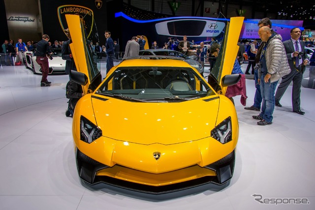 ランボルギーニ アヴェンタドール SV(ジュネーブモーターショー15)