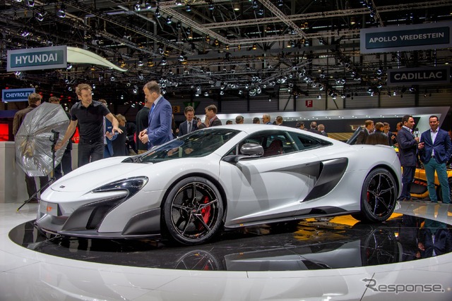 マクラーレン 675LT(ジュネーブモーターショー15)