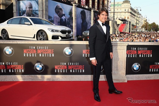 『ミッション:インポッシブル/ローグ・ネイション』ワールド・プレミアにトム・クルーズと最新のBMWが登場