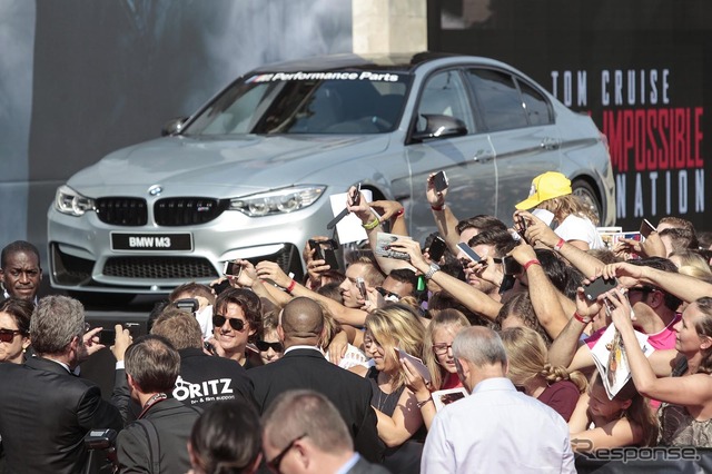 『ミッション:インポッシブル/ローグ・ネイション』ワールド・プレミアにトム・クルーズと最新のBMWが登場