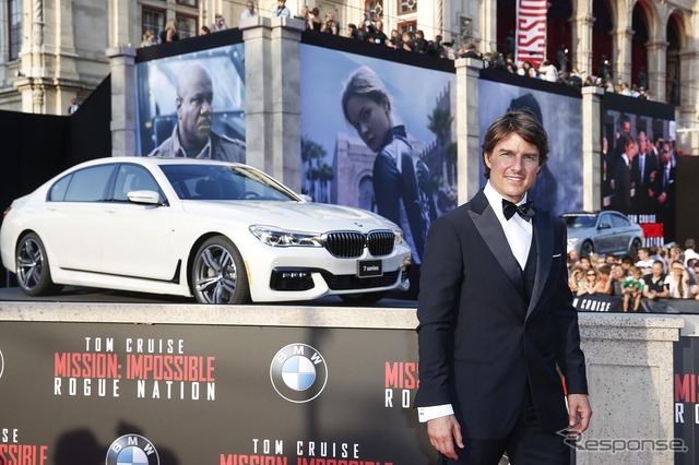 『ミッション:インポッシブル/ローグ・ネイション』ワールド・プレミアにトム・クルーズと最新のBMWが登場