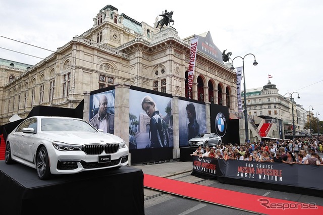 『ミッション:インポッシブル/ローグ・ネイション』ワールド・プレミアにトム・クルーズと最新のBMWが登場
