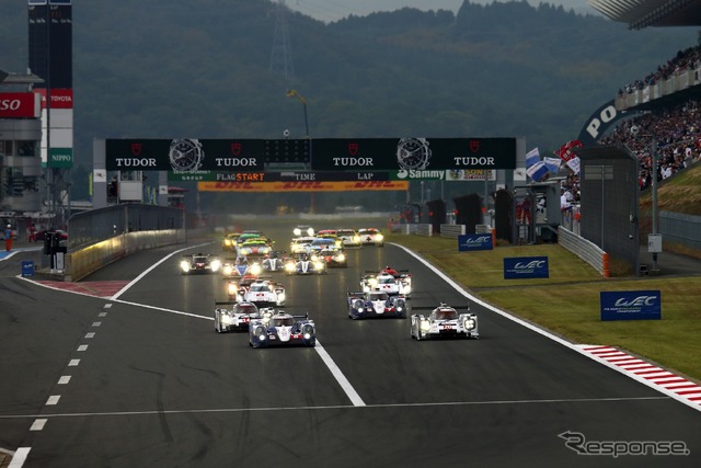 2014年のWEC富士戦。