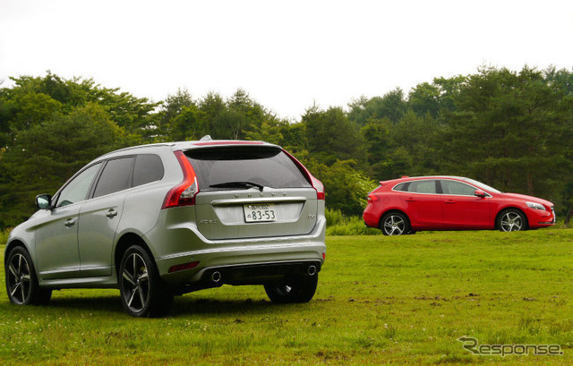 ボルボ XC60 D4とV40 D4