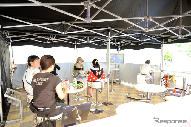SUPER GT 第4戦　レース女子カフェ