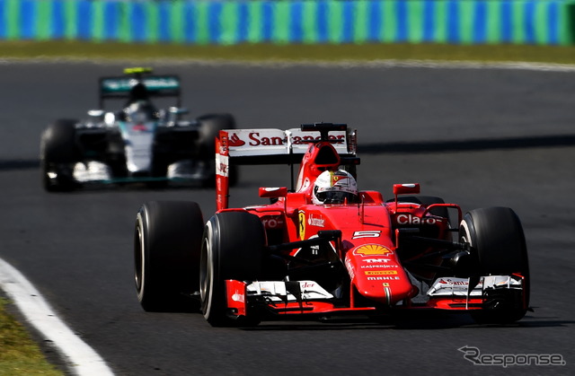 今季2勝目を挙げたセバスチャン・ベッテル