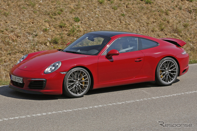 ポルシェ911 クーペ スクープ写真