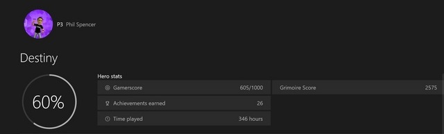 MSフィル・スペンサー氏、『Destiny』を300時間以上遊ぶ猛者だった