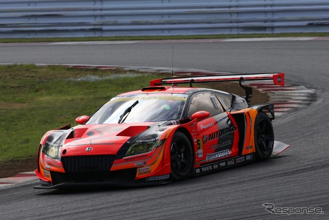 快勝した#55 CR-Z。