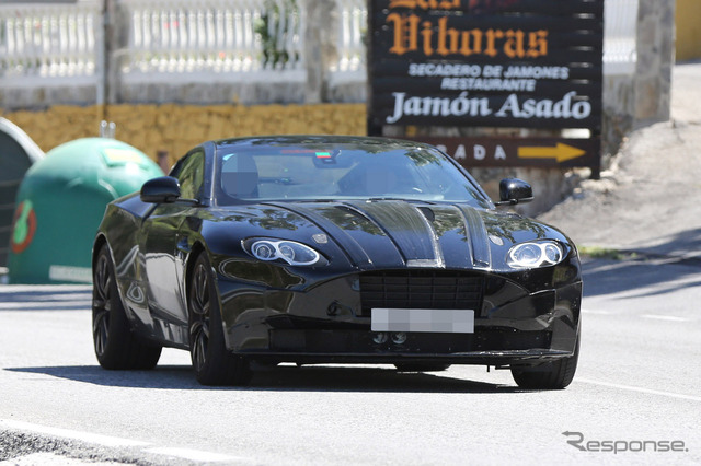 アストンマーティン DB11 スクープ写真