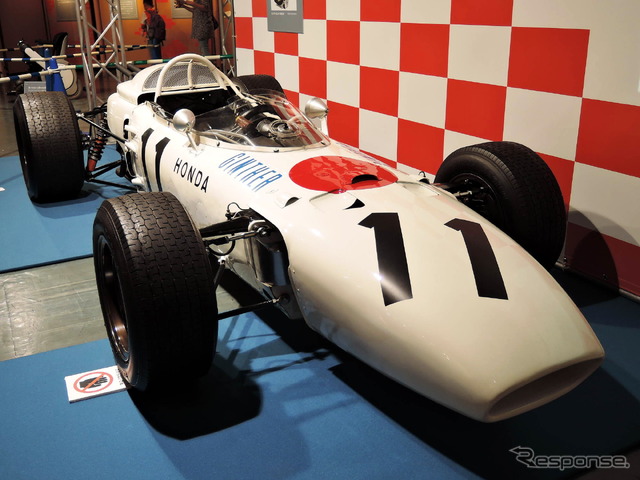 1965年メキシコGPで優勝したホンダRA272(クルマの都)