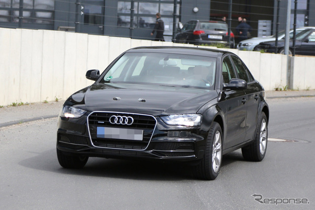 アウディ A4 開発テスト車両(2014年5月時点)