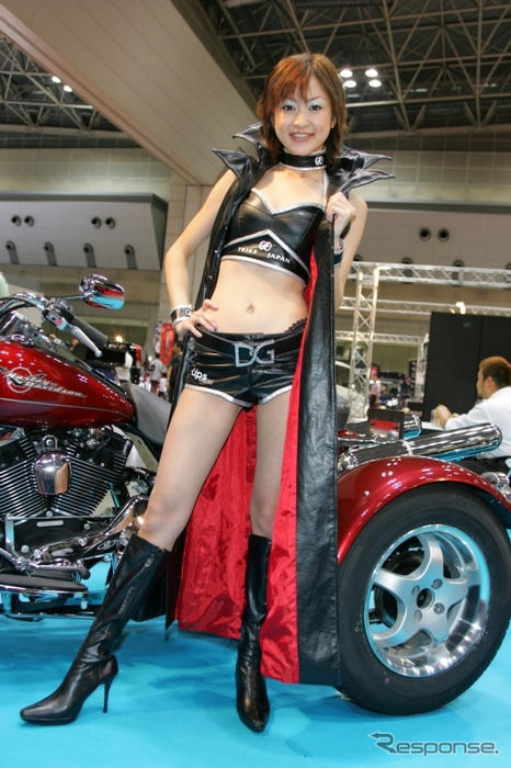 【オートギャラリー06】コンパニオン写真蔵…その79、トライク、いいね